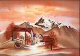 Motif montagne 038